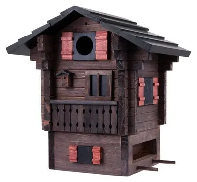 Produktbild von Wildlife Garden Nistkasten und Futterhaus Multiholk Alpenhaus
