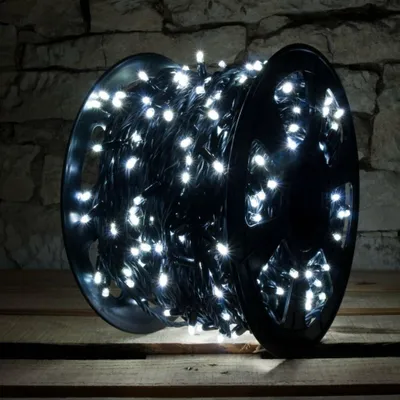 Produktbild von DecoLED LED-Lichterkette – 100 m, eisweiß, 1000 Dioden