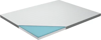 Produktbild von Genius eazzzy Topper Trend, 160x 200x 5 cm Matratzentopper, atimungsaktiv, Memory Schaum, Allergiker geeignet Matratzenauflage mit abnehmbarem Bezug