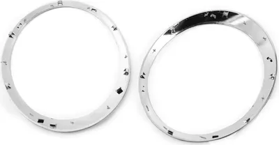 Obrázek produktu pro Ozdobný kroužek světlometu, 2 kusy, náhradní díl pro BMW R55 MINI Cooper 2008-2015, OEM 51137149905, 51137149906