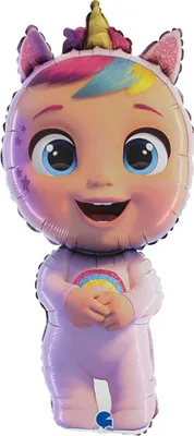 Obrázek produktu pro Cry Babies Dreamy fóliový balónek, 36"
