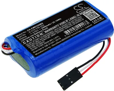 Immagine prodotto di TECHTEK Batteria compatibile con [COSMED] Pony FX NTA2531 sostituisce A-410-750-002