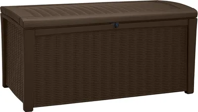 Produktbild von Keter Borneo Deck Box, Aufbewahrungsbox, Grau, Rechteckig, Harz, Einfarbig, Draußen