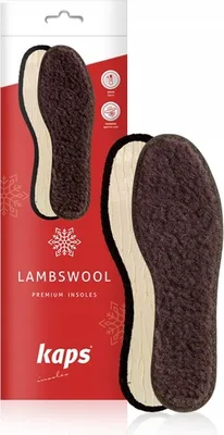 Produktbild von Kaps Lambswool wärmende Schuheinlagen - Größe 41 EUR
