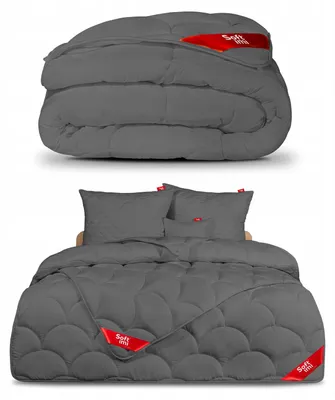 Produktbild von Softimi Ganzjahresbettdecke Antialergisch Grau 160x220 cm