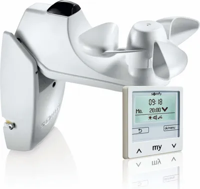 Produktbild von Somfy 1818319 Soliris Smoove IB+Pure White Kit m.W/S-Sensor o.Rahmen (1818319)