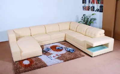 Obrázek produktu pro Designová Rohová Pohovka Béžová Souprava