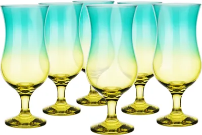 Produktbild von Glasmark KROSNO 420ml Set von 6 Glas für alkoholische Cocktails Longdrinkgläser Cocktailgläser Trinkgläser Partygläser Perfekt für Zuhause Restaurants