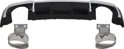 Image de Valance Diffuseur & Conseils d'échappement pour Audi A3 8V Sline Facelift 16-19 RS3 Look