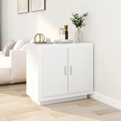 Obrázek produktu pro vidaXL Příborník bílý 80x40x75 cm Materiál dřeva