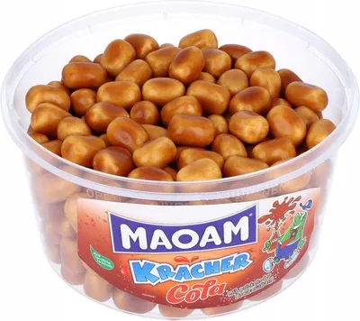 Produktbild von Maoam Cola Kracher Kaubonbons mit Brausepulver Füllung 1200g