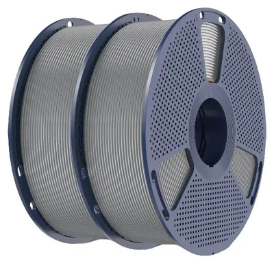 Immagine prodotto di Filamento 3D, materiale ABS, compatibile con stampanti FDM, colore grigio, 2 kg