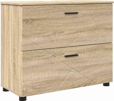 Obrázek produktu pro vidaXL Koupelnová skříňka se zásuvkami Sonoma dub 76,5 x 35 x 64 cm