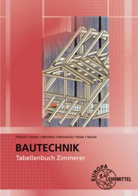 Obrázek produktu pro Tabellenbuch Zimmerer