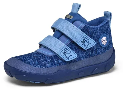 Produktbild von Affenzahn Knit Happy Elefant Klettschuh Blau : 25