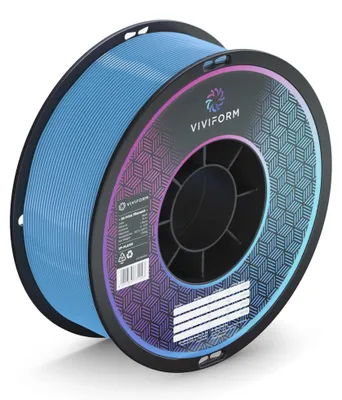 Produktbild von Viviform PLA+ Filament 1kg 1,75mm Hellblau VF-PLA113 3D Drucker Zubehör