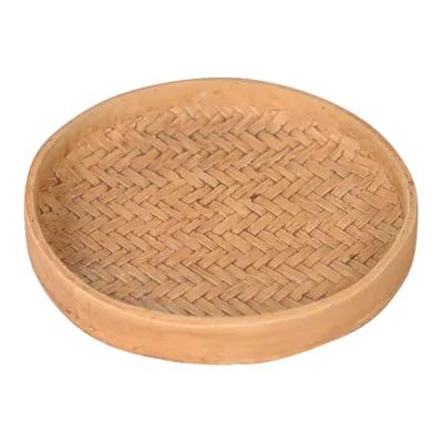 Produktbild von Rasteli Schale-Kerzentablett Braun D 23 cm H 3,5 cm