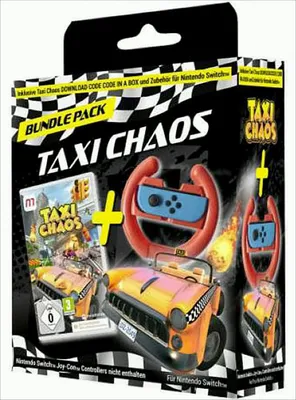 Produktbild von Taxi Chaos Racing Wheel Bundle (Nintendo Switch)