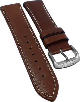 Produktbild von Citizen Eco Drive Uhrenarmband 23mm braun Leder AS4051-08E AS4050-51L