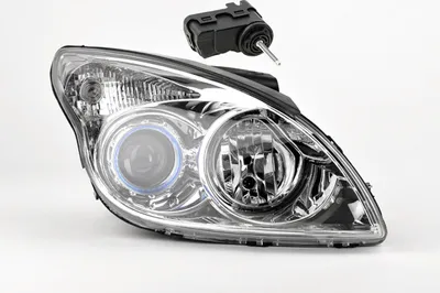 Produktbild von Scheinwerfer passend für Hyundai i30 10/2007 -06/2010 H7 H1 Rechts m. Stellmotor 921302B000 921303K000 921022L020 921042L020 921022L120 921042L Johns