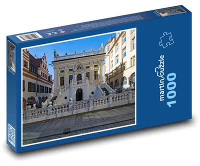 Obrázok produktu pre Puzzle 1000 Nemecko - Lipsko Historická Architektúra - martinpuzzle