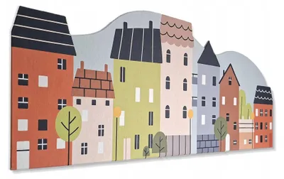 Produktbild von Akustische Memo Filztafel für Kinder 120x45 cm Pinnwand für Fotos Notizen Wanddeko Kinderzimmer Organizer modern