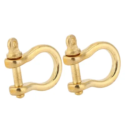 Obrázok produktu pre Kotvová spona, Bow Shackle, Mosadzná spona, Spona, U Shackle