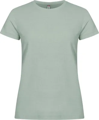 Produktbild von Damen Basic T-Shirt körpernah geschnitten, verstärkte Schulternähte, 60°C waschbar