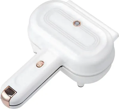 Produktbild von RealG 1211 Sandwichtoaster mit Antihaftbeschichtung, 700 W, weiß