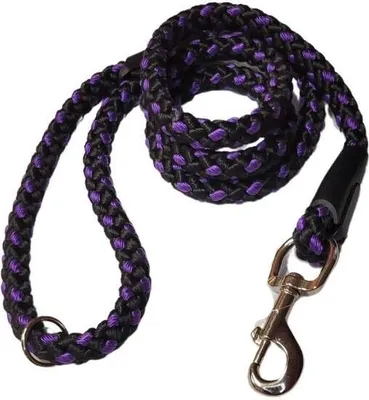 Obrázek produktu pro Palkar vodítko pro psy 150 cm x 10 mm černo-fialová