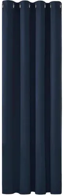 Zdjęcie produktu dla Zasłona dźwiękochłonna, izolacyjna, zaciemniająca, termoizolacyjna, ciemnoniebieska, 160x132 cm, 1 sztuka
