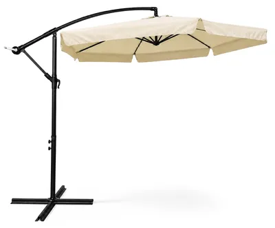 Immagine prodotto di Akord Ombrellone Da Giardino Cynia Beige 245X245X245 Cm