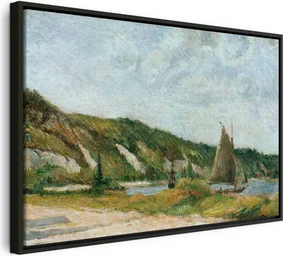 Zdjęcie produktu dla Włoski obraz na płótnie - Les voiliers (Paul Gauguin) 90x60 cm Reproductions l-F-12487-b-a