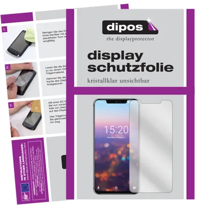 Produktbild von 2x Schutzfolie für Umidigi Z2 Pro klar Displayschutzfolie Folie Display Schutz