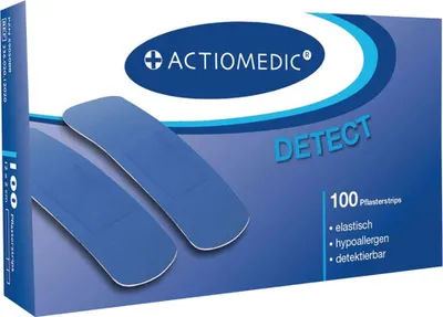 Produktbild von Actiomedic® DETECT Pflasterstrips Maße: 19 x 72 mm Größe