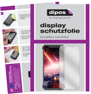 Produktbild von 2x Schutzfolie für Blackview BV9600 Pro klar Displayschutzfolie Display Schutz