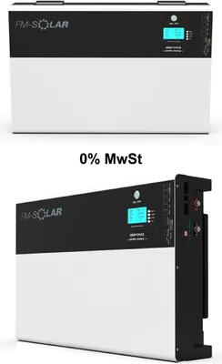 Produktbild von 10 kWh Speicher FM-Solar PV Akku Wandmontage 51.2V 200Ah LiFePO4 Lithium (Privatpersonen)