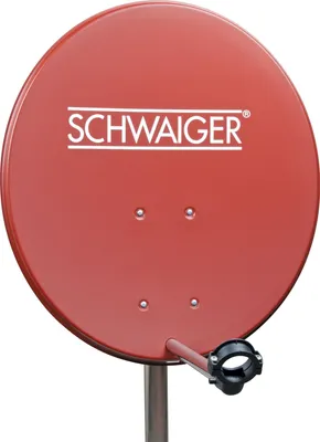 Produktbild von Stahl Satellitenschüssel 60 cm ziegelrot