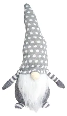 Image de Décoration de Noël lutin avec bonnet pointu 45 cm Décoration de Noël lutin butoir de porte