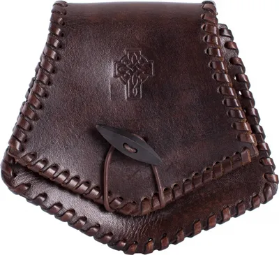 Produktbild von Keltische Ledertasche, Mittelalter-Gürteltasche, Piktisches Motiv