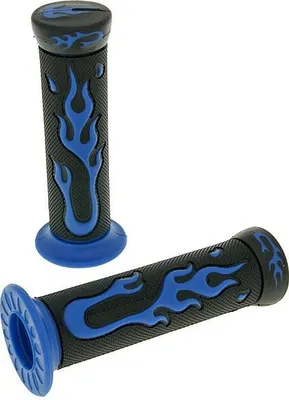 Produktbild von Griffe Satz Flame schwarz, blau