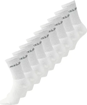 Immagine prodotto di Jack & Jones 12266607_2206_1147059, Bianco, Adulto, Taglia unica, Cotone, Poliestere, Spandex, 54% cotone riciclato, 45% poliestere, 1% Spandex, Non candeggiare
