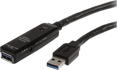 Image de StarTech.com Câble d'extension actif USB 3.0 de 5 m - mâle/femelle - Câble d'extension USB 3.0 SuperSpeed - Câble d'extension USB - USB type A (M)