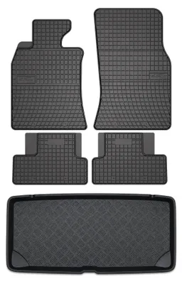 Immagine prodotto di Tappetini gomma SolidPRO + bagagliaio per Mini Cooper R56 2006-2013 5 pezzi – Wielganizator