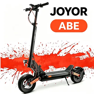 Produktbild von S5 (ABE) E‑Scooter für Erwachsene, 10‑Zoll All‑Terrain‑Offroad‑Reifen, 500W, 48V 13Ah Akku, 120 kg Traglast, Federdämpfung, LED‑Beleuchtung