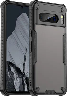 Obrázok produktu pre Puzdro pre Google Pixel 8 Pro - Zadný kryt Phonesta Shockproof Armor Polopriehľadné - Čierna
