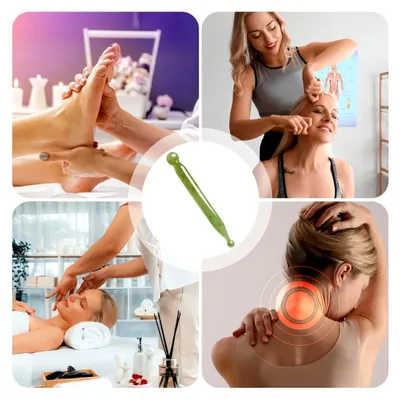 Produktbild von Meridian Massagestab | Ganzkörper-Massagegerät für Muskeln, Rücken, Füße, Nacken, Schultern, Beine und Waden