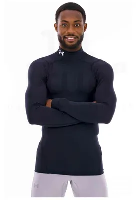 Obrázok produktu pre Under Armour ColdGear, Dospelý, Samec, Čierna, Povrch základnej vrstvy, Jednofarebné, Black / White - 001
