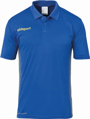 Produktbild von Uhlsport SCORE POLO SHIRT XXL azurblau/limonengelb