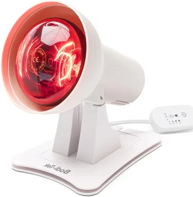 Immagine prodotto di Lampada a infrarossi per terapia termica - Allevia i dolori muscolari - Calore profondo - 150 Watt - Luce bianco caldo